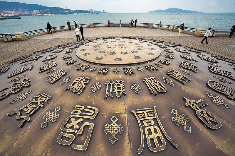 山東青島濱海風光實拍