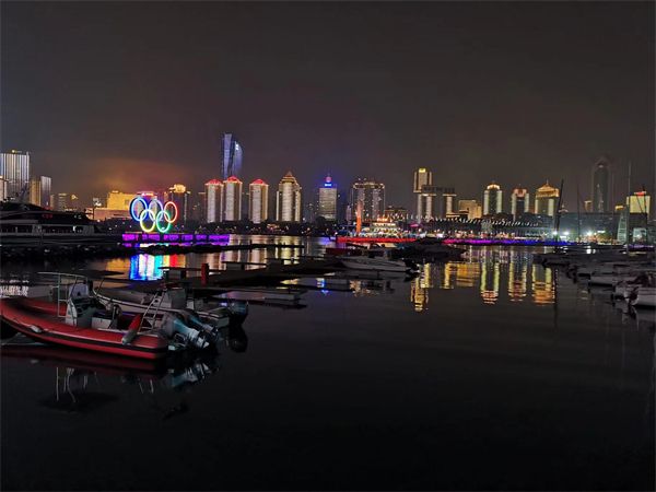青島夜市美食街實拍