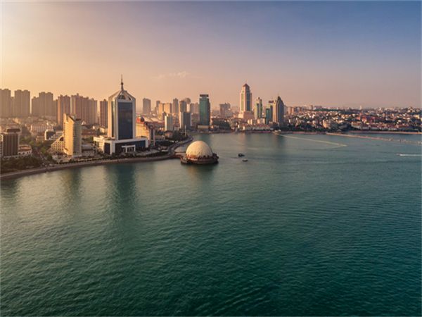 Qingdao coastal scenery, Shandong