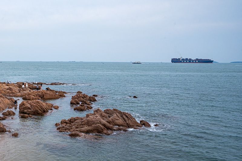 山東青島濱海風光實拍