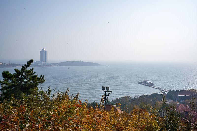 山東青島濱海風光實拍